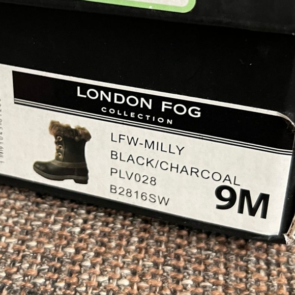 New, NIOB, Women's London Fog Milly Winter Snow Boots Faux Fur,  Size 9 - Picture 4 of 9